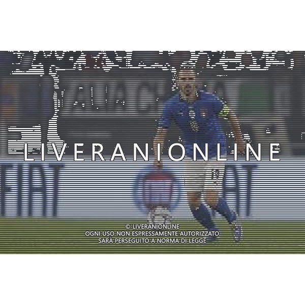 ITALIA vs SVIZZERA Qualificazioni Europee del Gruppo C ai Mondiali del Qatar 2022 12/11/2021 - nella foto: Bonucci Leonardo(Italia)- ©Claudio Zamagni/Agenzi Aldo Liverani s.a.s. Bonucci Leonardo(Italia)- during European Qualifying Round group C of FIFA World Championship of Qatar 2022 between Italy and Swiss at Olympic Stadium on November 12 2021 in Rome photo credit by Claudio Zamagni/Aldo Liverani Photo Agency