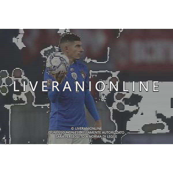 ITALIA vs SVIZZERA Qualificazioni Europee del Gruppo C ai Mondiali del Qatar 2022 12/11/2021 - nella foto: Di Lorenzo Giovanni(Italia)- ©Claudio Zamagni/Agenzi Aldo Liverani s.a.s. Di Lorenzo Giovanni(Italia)-during European Qualifying Round group C of FIFA World Championship of Qatar 2022 between Italy and Swiss at Olympic Stadium on November 12 2021 in Rome photo credit by Claudio Zamagni/Aldo Liverani Photo Agency