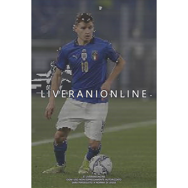 ITALIA vs SVIZZERA Qualificazioni Europee del Gruppo C ai Mondiali del Qatar 2022 12/11/2021 - nella foto: Barella Nicolo’(Italia)- ©Claudio Zamagni/Agenzi Aldo Liverani s.a.s. Barella Nicolo’(Italia)-during European Qualifying Round group C of FIFA World Championship of Qatar 2022 between Italy and Swiss at Olympic Stadium on November 12 2021 in Rome photo credit by Claudio Zamagni/Aldo Liverani Photo Agency