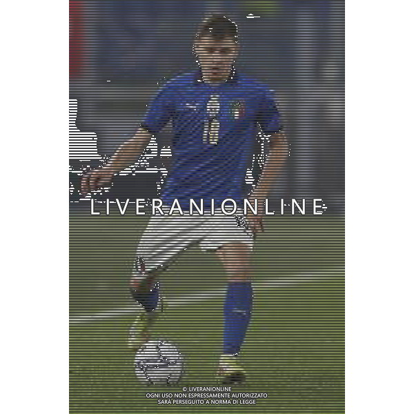 ITALIA vs SVIZZERA Qualificazioni Europee del Gruppo C ai Mondiali del Qatar 2022 12/11/2021 - nella foto: Barella Nicolo’(Italia)- ©Claudio Zamagni/Agenzi Aldo Liverani s.a.s. Barella Nicolo’(Italia)- during European Qualifying Round group C of FIFA World Championship of Qatar 2022 between Italy and Swiss at Olympic Stadium on November 12 2021 in Rome photo credit by Claudio Zamagni/Aldo Liverani Photo Agency