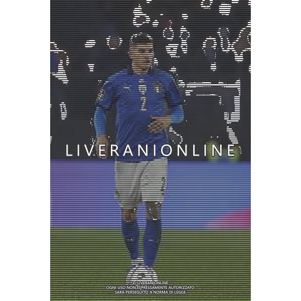 ITALIA vs SVIZZERA Qualificazioni Europee del Gruppo C ai Mondiali del Qatar 2022 12/11/2021 - nella foto: Di Lorenzo Giovanni(Italia)- ©Claudio Zamagni/Agenzi Aldo Liverani s.a.s. Di Lorenzo Giovanni(Italia)- during European Qualifying Round group C of FIFA World Championship of Qatar 2022 between Italy and Swiss at Olympic Stadium on November 12 2021 in Rome photo credit by Claudio Zamagni/Aldo Liverani Photo Agency