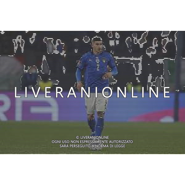 ITALIA vs SVIZZERA Qualificazioni Europee del Gruppo C ai Mondiali del Qatar 2022 12/11/2021 - nella foto: Di Lorenzo Giovanni(Italia)- ©Claudio Zamagni/Agenzi Aldo Liverani s.a.s. Di Lorenzo Giovanni(Italia)- during European Qualifying Round group C of FIFA World Championship of Qatar 2022 between Italy and Swiss at Olympic Stadium on November 12 2021 in Rome photo credit by Claudio Zamagni/Aldo Liverani Photo Agency