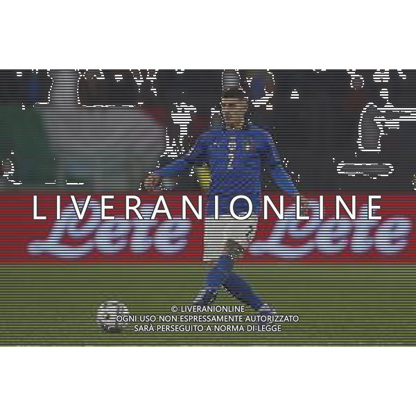 ITALIA vs SVIZZERA Qualificazioni Europee del Gruppo C ai Mondiali del Qatar 2022 12/11/2021 - nella foto: Di Lorenzo Giovanni(Italia)- ©Claudio Zamagni/Agenzi Aldo Liverani s.a.s. Di Lorenzo Giovanni(Italia)- during European Qualifying Round group C of FIFA World Championship of Qatar 2022 between Italy and Swiss at Olympic Stadium on November 12 2021 in Rome photo credit by Claudio Zamagni/Aldo Liverani Photo Agency