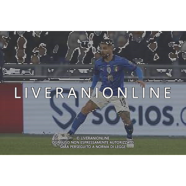 ITALIA vs SVIZZERA Qualificazioni Europee del Gruppo C ai Mondiali del Qatar 2022 12/11/2021 - nella foto: Insigne Lorenzo(Italia) ©Claudio Zamagni/Agenzi Aldo Liverani s.a.s. Insigne Lorenzo(Italia) during European Qualifying Round group C of FIFA World Championship of Qatar 2022 between Italy and Swiss at Olympic Stadium on November 12 2021 in Rome photo credit by Claudio Zamagni/Aldo Liverani Photo Agency
