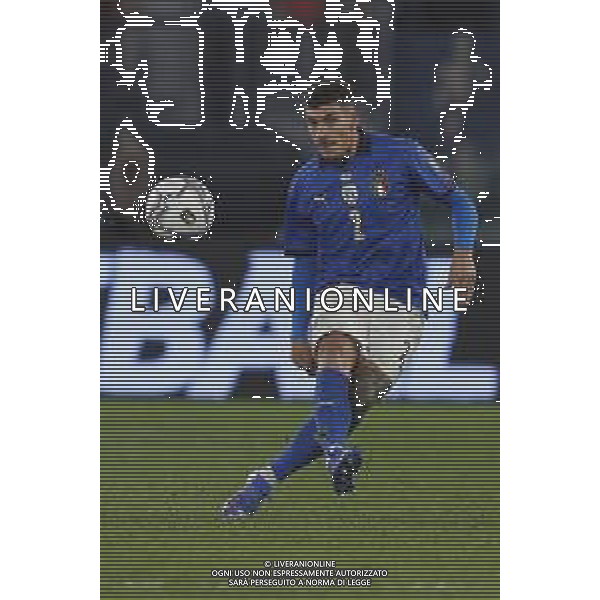 ITALIA vs SVIZZERA Qualificazioni Europee del Gruppo C ai Mondiali del Qatar 2022 12/11/2021 - nella foto: Di Lorenzo Giovanni(Italia)- ©Claudio Zamagni/Agenzi Aldo Liverani s.a.s. Di Lorenzo Giovanni(Italia)- during European Qualifying Round group C of FIFA World Championship of Qatar 2022 between Italy and Swiss at Olympic Stadium on November 12 2021 in Rome photo credit by Claudio Zamagni/Aldo Liverani Photo Agency