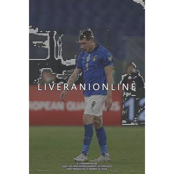 ITALIA vs SVIZZERA Qualificazioni Europee del Gruppo C ai Mondiali del Qatar 2022 12/11/2021 - nella foto: Belotti Andrea(Italia) ©Claudio Zamagni/Agenzi Aldo Liverani s.a.s. Belotti Andrea(Italia) during European Qualifying Round group C of FIFA World Championship of Qatar 2022 between Italy and Swiss at Olympic Stadium on November 12 2021 in Rome photo credit by Claudio Zamagni/Aldo Liverani Photo Agency