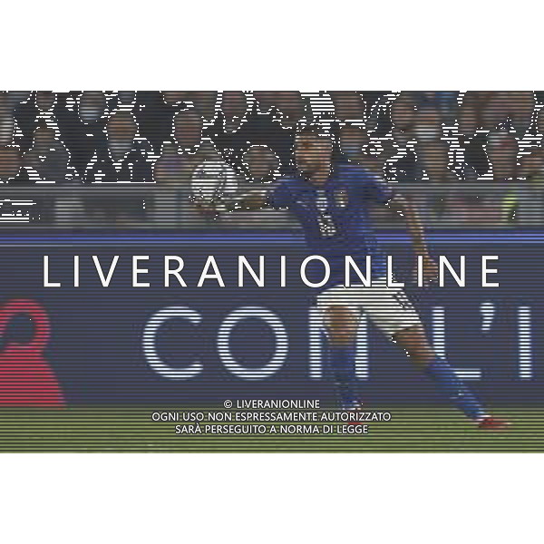 ITALIA vs SVIZZERA Qualificazioni Europee del Gruppo C ai Mondiali del Qatar 2022 12/11/2021 - nella foto: Emerson(Italia) ©Claudio Zamagni/Agenzi Aldo Liverani s.a.s. Emerson(Italia) during European Qualifying Round group C of FIFA World Championship of Qatar 2022 between Italy and Swiss at Olympic Stadium on November 12 2021 in Rome photo credit by Claudio Zamagni/Aldo Liverani Photo Agency