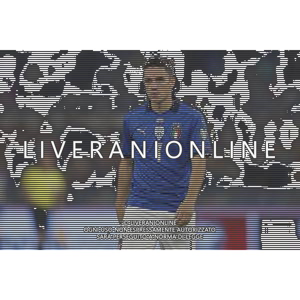 ITALIA vs SVIZZERA Qualificazioni Europee del Gruppo C ai Mondiali del Qatar 2022 12/11/2021 - nella foto: Raspadori Giacomo(Italia)- ©Claudio Zamagni/Agenzi Aldo Liverani s.a.s. Raspadori Giacomo(Italia)- during European Qualifying Round group C of FIFA World Championship of Qatar 2022 between Italy and Swiss at Olympic Stadium on November 12 2021 in Rome photo credit by Claudio Zamagni/Aldo Liverani Photo Agency