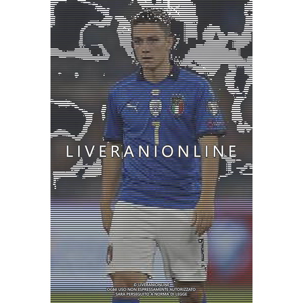 ITALIA vs SVIZZERA Qualificazioni Europee del Gruppo C ai Mondiali del Qatar 2022 12/11/2021 - nella foto: Raspadori Giacomo(Italia)- ©Claudio Zamagni/Agenzi Aldo Liverani s.a.s. Raspadori Giacomo(Italia)- during European Qualifying Round group C of FIFA World Championship of Qatar 2022 between Italy and Swiss at Olympic Stadium on November 12 2021 in Rome photo credit by Claudio Zamagni/Aldo Liverani Photo Agency