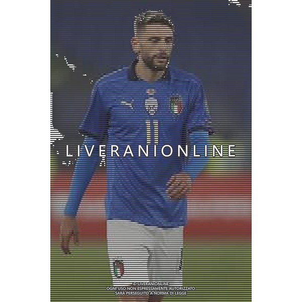ITALIA vs SVIZZERA Qualificazioni Europee del Gruppo C ai Mondiali del Qatar 2022 12/11/2021 - nella foto: Berardi Domenico(Italia)- ©Claudio Zamagni/Agenzi Aldo Liverani s.a.s. during European Qualifying Round group C of FIFA World Championship of Qatar 2022 between Italy and Swiss at Olympic Stadium on November 12 2021 in Rome photo credit by Claudio Zamagni/Aldo Liverani Photo Agency