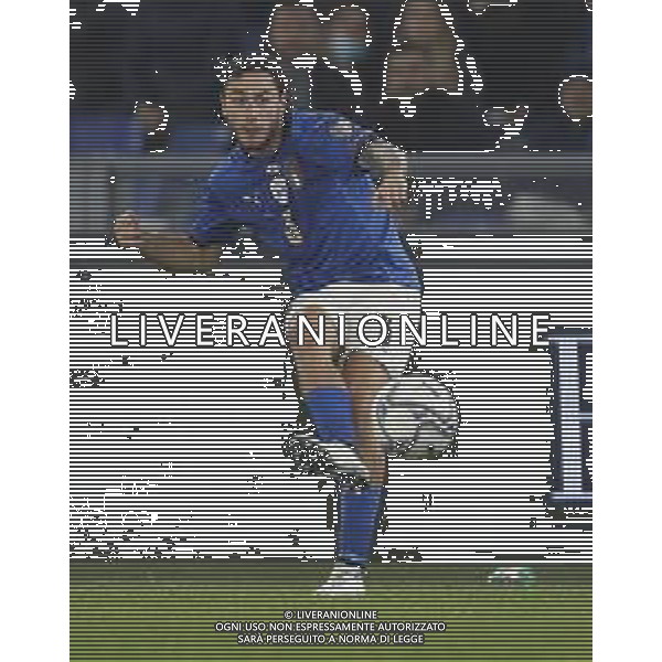 ITALIA vs SVIZZERA Qualificazioni Europee del Gruppo C ai Mondiali del Qatar 2022 12/11/2021 - nella foto: calabria davide ©Claudio Zamagni/Agenzi Aldo Liverani s.a.s. during European Qualifying Round group C of FIFA World Championship of Qatar 2022 between Italy and Swiss at Olympic Stadium on November 12 2021 in Rome photo credit by Claudio Zamagni/Aldo Liverani Photo Agency