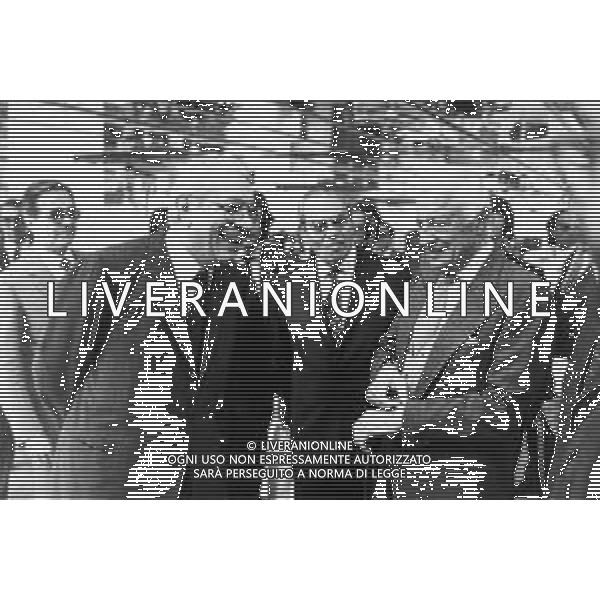 RETROSPETTIVA ETTORE MASSACESI IMPRENDITORE ITALIANO NELLA FOTO CON IL SENATORE GIOVANNI ( GIANNI )AGNELLI INDUSTRIALE ©Archivio Giovanni Liverani/AGENZIA ALDO LIVERANI SAS