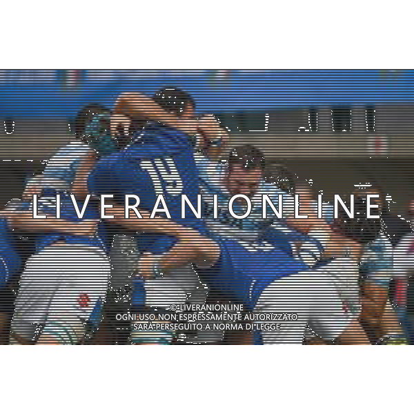 GriffoniE/LMedia - Test Match 2021, Italy vs Argentina - Autumn Nations Cup rugby match 13 November 2021 - Monigo stadium, Treviso, Italy Photo showing: Maul between teams @GriffoniE/LMedia/AGENZIA ALDO LIVERANI SAS