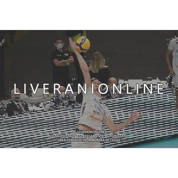CerquigliniL/LMedia - Sir Safety Conad Perugia vs Allianz Milano - Volleyball Italian Serie A Men Superleague Championship 2021/2022 13 November 2021 - PalaBarton, Perugia, Italy Photo showing: maiocchi matteo n(n.8 allianz milano) at the joke @CerquigliniL/LMedia/AGENZIA ALDO LIVERANI SAS