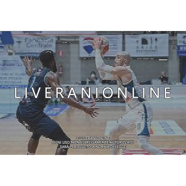 ¬© TVRG Stefan Nikolic (Cantu\') San Bernardo-Cinelandia Park Cantu\' vs Agribertocchi Orzinuovi Campionato Serie A2 Old Wild West girone verde - 7a giornata Desio (MB) 14-11-2021 PalaBancoDesio foto Roberto Garavaglia/ag. Aldo Liverani sas/AGENZIA ALDO LIVERANI SAS