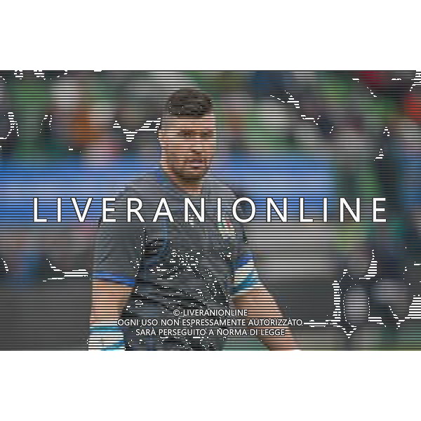 GriffoniE/LMedia - Test Match 2021, Italy vs Argentina - Autumn Nations Cup rugby match 13 November 2021 - Monigo stadium, Treviso, Italy Photo showing: Sebastian Negri (Italy) portrait @GriffoniE/LMedia/AGENZIA ALDO LIVERANI SAS