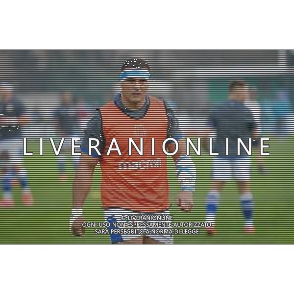 GriffoniE/LMedia - Test Match 2021, Italy vs Argentina - Autumn Nations Cup rugby match 13 November 2021 - Monigo stadium, Treviso, Italy Photo showing: Danilo Fischetti (Italy) portrait @GriffoniE/LMedia/AGENZIA ALDO LIVERANI SAS