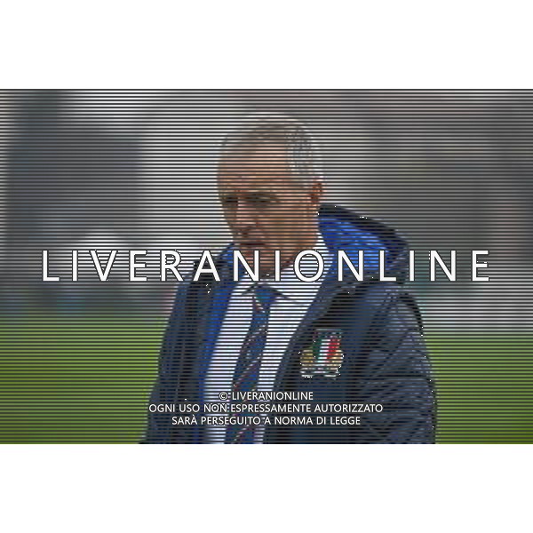 GriffoniE/LMedia - Test Match 2021, Italy vs Argentina - Autumn Nations Cup rugby match 13 November 2021 - Monigo stadium, Treviso, Italy Photo showing: Kieran Crowley (Head coach Italy) portrait @GriffoniE/LMedia/AGENZIA ALDO LIVERANI SAS