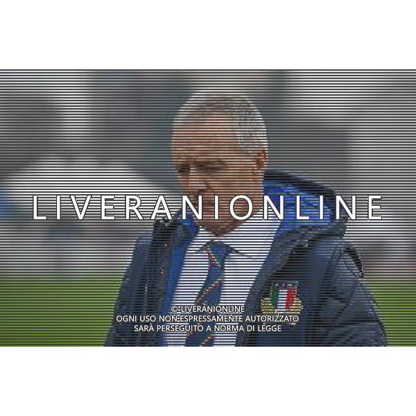 GriffoniE/LMedia - Test Match 2021, Italy vs Argentina - Autumn Nations Cup rugby match 13 November 2021 - Monigo stadium, Treviso, Italy Photo showing: Kieran Crowley (Head coach Italy) portrait @GriffoniE/LMedia/AGENZIA ALDO LIVERANI SAS