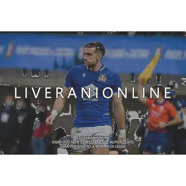 GriffoniE/LMedia - Test Match 2021, Italy vs Argentina - Autumn Nations Cup rugby match 13 November 2021 - Monigo stadium, Treviso, Italy Photo showing: Edoardo Padovani (Italy) portrait @GriffoniE/LMedia/AGENZIA ALDO LIVERANI SAS