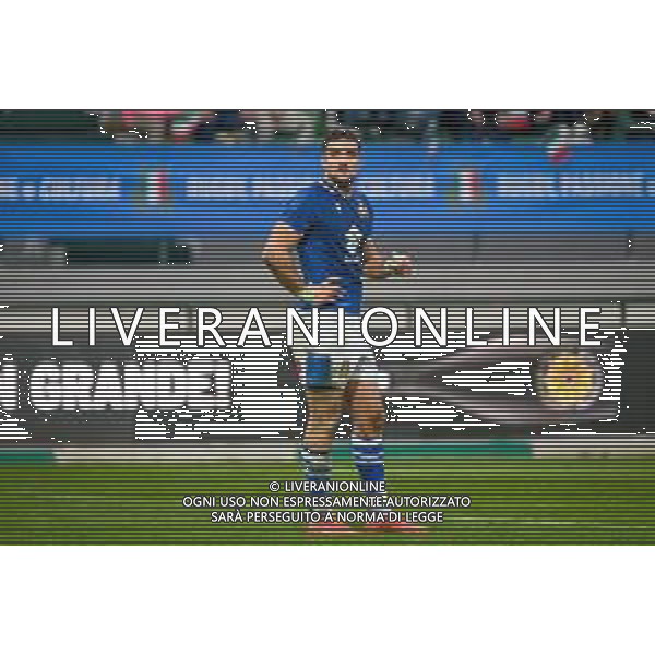 GriffoniE/LMedia - Test Match 2021, Italy vs Argentina - Autumn Nations Cup rugby match 13 November 2021 - Monigo stadium, Treviso, Italy Photo showing: Edoardo Padovani (Italy) portrait @GriffoniE/LMedia/AGENZIA ALDO LIVERANI SAS