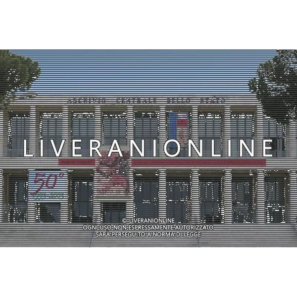 ROMA CITTA\' 2003 MONUMENTI E MINISTERI nella foto ARCHIVIO CENTRALE DELLO STATO* Agenzia Aldo Liverani