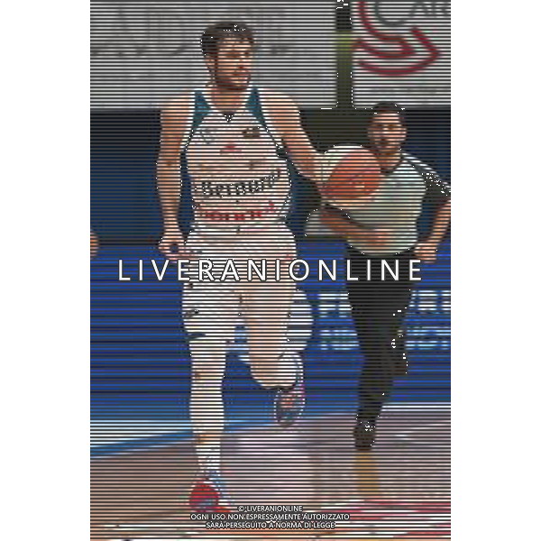 ¬© TVRG Francesco Stefanelli (Cantu\') San Bernardo-Cinelandia Park Cantu\' vs Agribertocchi Orzinuovi Campionato Serie A2 Old Wild West girone verde - 7a giornata Desio (MB) 14-11-2021 PalaBancoDesio foto Roberto Garavaglia/ag. Aldo Liverani sas/AGENZIA ALDO LIVERANI SAS