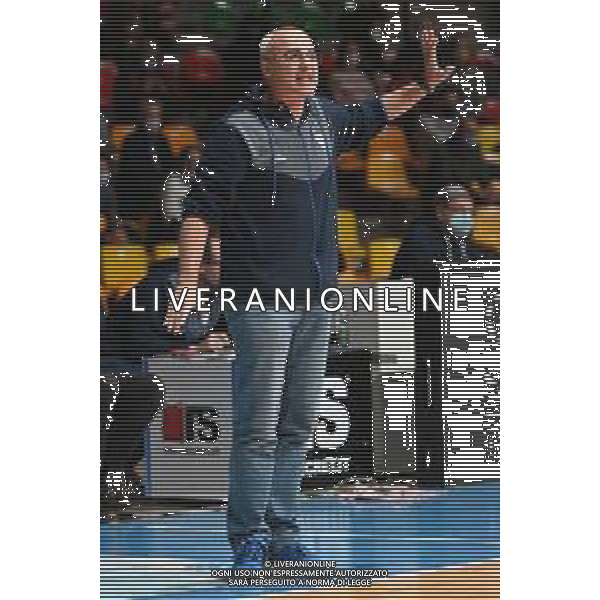 ¬© TVRG Marco Sodini allenatore Cantu\' San Bernardo-Cinelandia Park Cantu\' vs Agribertocchi Orzinuovi Campionato Serie A2 Old Wild West girone verde - 7a giornata Desio (MB) 14-11-2021 PalaBancoDesio foto Roberto Garavaglia/ag. Aldo Liverani sas/AGENZIA ALDO LIVERANI SAS