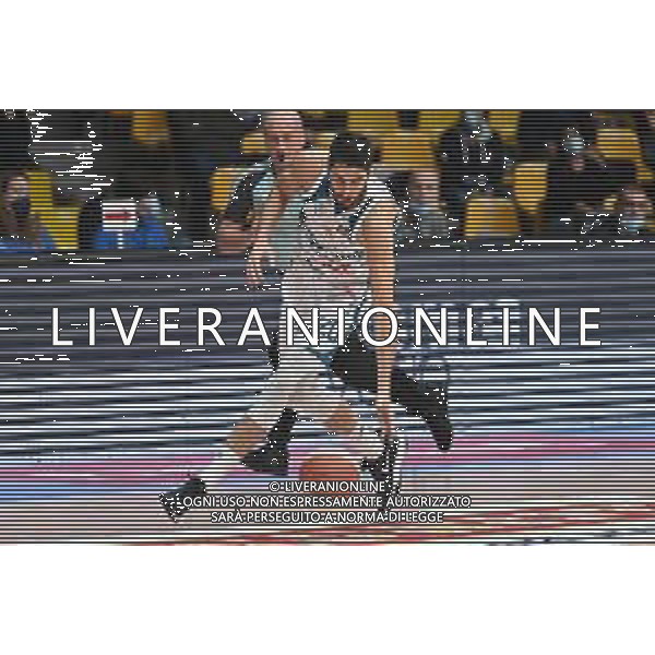 © TVRG Matteo Da Ros (Cantu\') San Bernardo-Cinelandia Park Cantu\' vs Agribertocchi Orzinuovi Campionato Serie A2 Old Wild West girone verde - 7a giornata Desio (MB) 14-11-2021 PalaBancoDesio foto Roberto Garavaglia/ag. Aldo Liverani sas/AGENZIA ALDO LIVERANI SAS