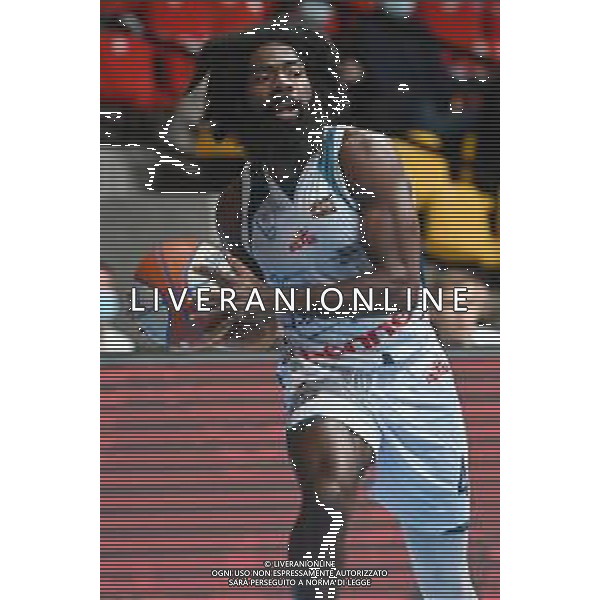 ¬© TVRG Robert Johnson (Cantu\') San Bernardo-Cinelandia Park Cantu\' vs Agribertocchi Orzinuovi Campionato Serie A2 Old Wild West girone verde - 7a giornata Desio (MB) 14-11-2021 PalaBancoDesio foto Roberto Garavaglia/ag. Aldo Liverani sas/AGENZIA ALDO LIVERANI SAS