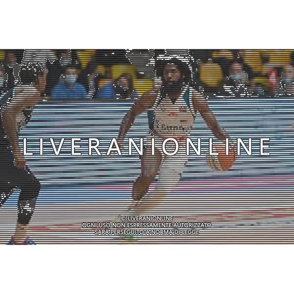 © TVRG Robert Johnson (Cantu\') San Bernardo-Cinelandia Park Cantu\' vs Agribertocchi Orzinuovi Campionato Serie A2 Old Wild West girone verde - 7a giornata Desio (MB) 14-11-2021 PalaBancoDesio foto Roberto Garavaglia/ag. Aldo Liverani sas/AGENZIA ALDO LIVERANI SAS