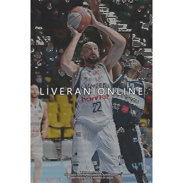 ¬© TVRG Marco Cusin (Cantu\') San Bernardo-Cinelandia Park Cantu\' vs Agribertocchi Orzinuovi Campionato Serie A2 Old Wild West girone verde - 7a giornata Desio (MB) 14-11-2021 PalaBancoDesio foto Roberto Garavaglia/ag. Aldo Liverani sas/AGENZIA ALDO LIVERANI SAS