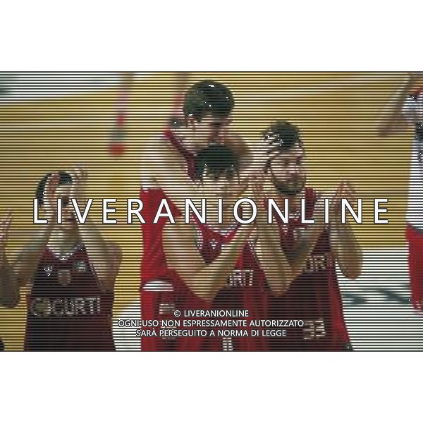 IMOLA 14 11 2021 ANDREA COSTA BASKET-GIULIANOVA NELLA FOTO NICOLO CALABRESE CARLO TRENTIN ALESSANDRO VIGORI ©SANNA/AGENZIA ALDO LIVERANI SAS