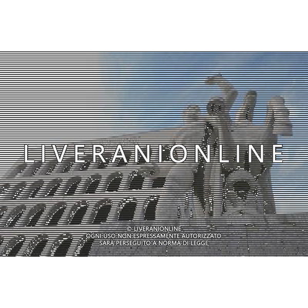 ROMA CITTA\' 2003 MONUMENTI E MINISTERI nella foto IL PALAZZO DEI CONGRESSI EUR* Agenzia Aldo Liverani