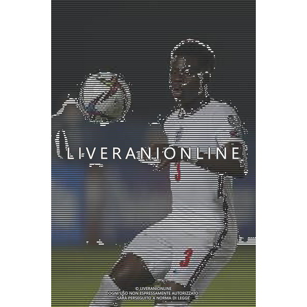 SAN MARINO - INGHILTERRA Qualificazioni Europee del Gruppo I ai Mondiali del Qatar 2022 15/11/2021 - nella foto: Bukayo Saka ©Claudio Zamagni/Agenzi Aldo Liverani s.a.s. Bukayo Saka during European Qualifying Round group I of FIFA World Championship of Qatar 2022 between San marino and England at Olympic Stadium on November 15 2021 in Serravalle Repubblic of San Marino photo credit by Claudio Zamagni/Aldo Liverani Photo Agency/AGENZIA ALDO LIVERANI SAS