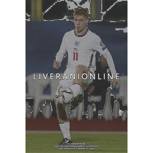 SAN MARINO - INGHILTERRA Qualificazioni Europee del Gruppo I ai Mondiali del Qatar 2022 15/11/2021 - nella foto: Emile Smith Rowe ©Claudio Zamagni/Agenzi Aldo Liverani s.a.s. Emile Smith Rowe during European Qualifying Round group I of FIFA World Championship of Qatar 2022 between San marino and England at Olympic Stadium on November 15 2021 in Serravalle Repubblic of San Marino photo credit by Claudio Zamagni/Aldo Liverani Photo Agency/AGENZIA ALDO LIVERANI SAS