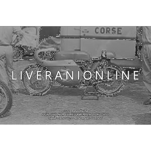 MOTOMONDIALE GRAN PREMIO MOTOCICLISTICO DELLE NAZIONI AUTODROMO DI MONZA 15 SETTEMBRE 1968 - RETROSPETTIVA NELLA FOTO MOTO BENELLI ©Archivio Giovanni Liverani/AG ALDO LIVERANI SAS