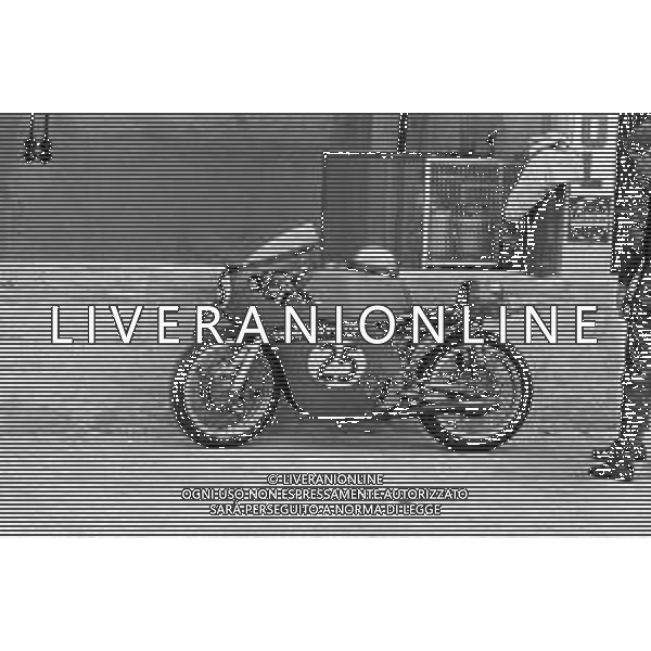 MOTOMONDIALE GRAN PREMIO MOTOCICLISTICO DELLE NAZIONI AUTODROMO DI MONZA 15 SETTEMBRE 1968 - RETROSPETTIVA NELLA FOTO MOTO HANNAH PATON ©Archivio Giovanni Liverani/AG ALDO LIVERANI SAS