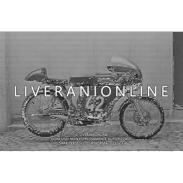 MOTOMONDIALE GRAN PREMIO MOTOCICLISTICO DELLE NAZIONI AUTODROMO DI MONZA 15 SETTEMBRE 1968 - RETROSPETTIVA NELLA FOTO MOTO AERMACCHI HARLEY-DAVIDSON ©Archivio Giovanni Liverani/AG ALDO LIVERANI SAS