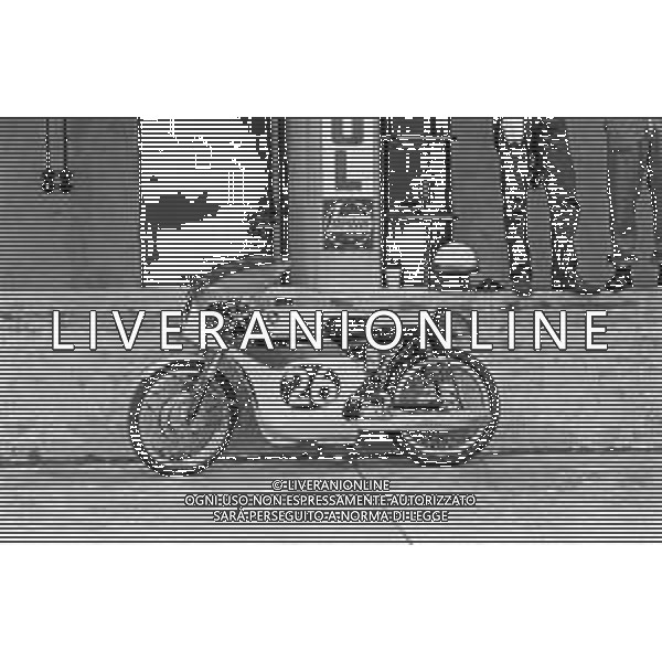MOTOMONDIALE GRAN PREMIO MOTOCICLISTICO DELLE NAZIONI AUTODROMO DI MONZA 15 SETTEMBRE 1968 - RETROSPETTIVA ©Archivio Giovanni Liverani/AG ALDO LIVERANI SAS