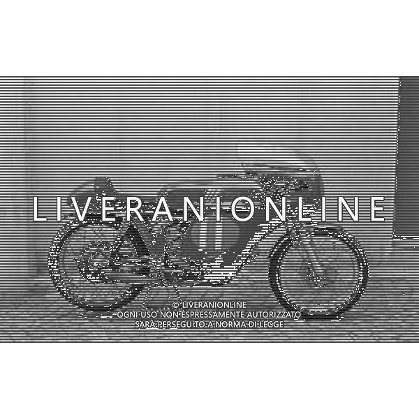 MOTOMONDIALE GRAN PREMIO MOTOCICLISTICO DELLE NAZIONI AUTODROMO DI MONZA 15 SETTEMBRE 1968 - RETROSPETTIVA NELLA FOTO MOTO AERMACCHI HARLEY DAVIDSON ©Archivio Giovanni Liverani/AG ALDO LIVERANI SAS