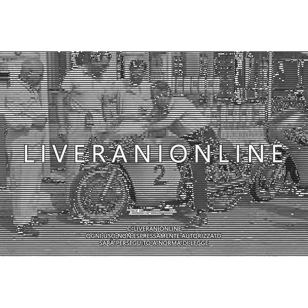 MOTOMONDIALE GRAN PREMIO MOTOCICLISTICO DELLE NAZIONI AUTODROMO DI MONZA 15 SETTEMBRE 1968 - RETROSPETTIVA NELLA FOTO MOTO MV AGUSTA ©Archivio Giovanni Liverani/AG ALDO LIVERANI SAS