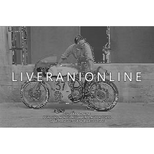 MOTOMONDIALE GRAN PREMIO MOTOCICLISTICO DELLE NAZIONI AUTODROMO DI MONZA 15 SETTEMBRE 1968 - RETROSPETTIVA NELLA FOTO MOTO NORTON ©Archivio Giovanni Liverani/AG ALDO LIVERANI SAS