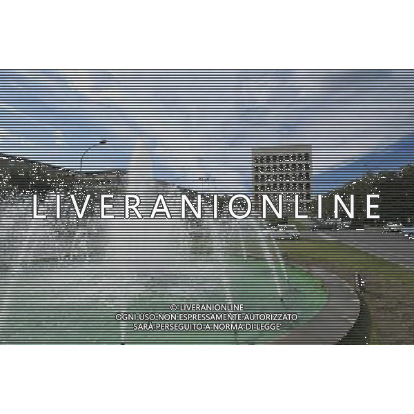 ROMA CITTA\' 2003 MONUMENTI E MINISTERI nella foto IL PALAZZO DEI CONGRESSI EUR* Agenzia Aldo Liverani