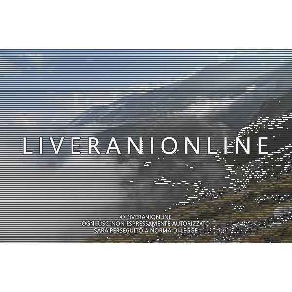 ¬© TVRG Parco Gran Paradiso nella foto nuvole basse in Valnontey Cogne (AO) 08-09-2021 Alta Valnontey nel Parco Nazionale del Gran Paradiso foto Roberto Garavaglia/agenzia Aldo Liverani/AGENZIA ALDO LIVERANI SAS