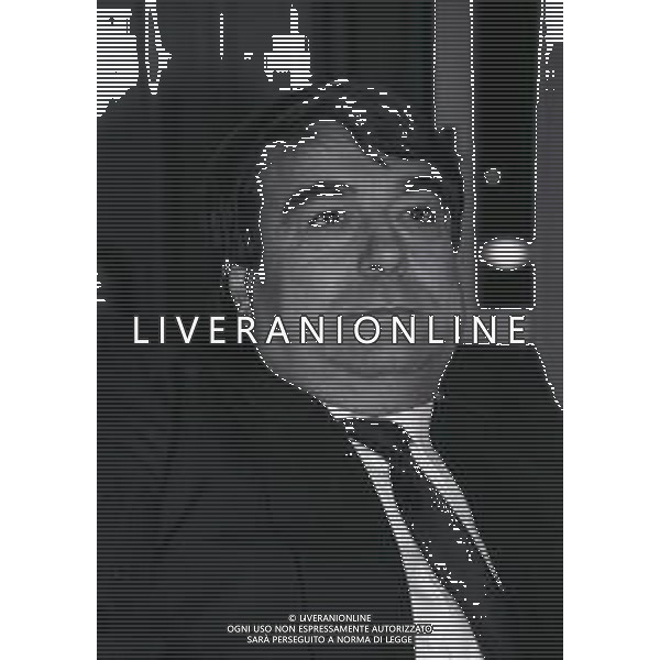 RETROSPETTIVA ALDO SPINELLI PRESIDENTE GENOA CALCIO NELLA FOTO ALDO SPINELLI PRESIDENTE GENOA CALCIO AG ALDO LIVERANI SAS