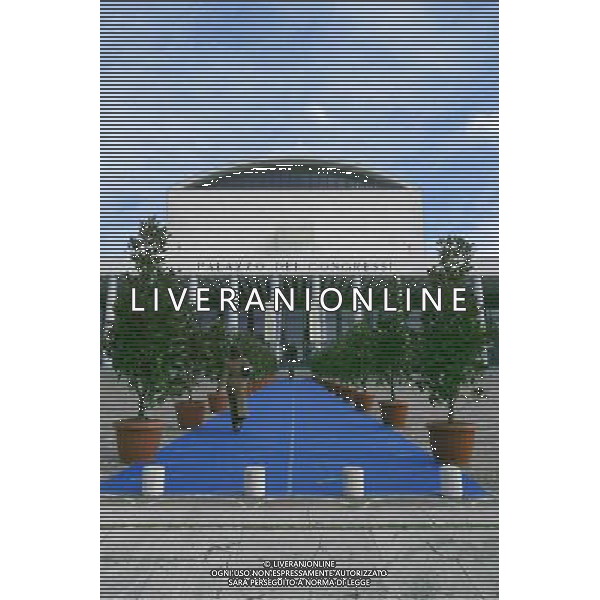 ROMA CITTA\' 2003 MONUMENTI E MINISTERI nella foto IL PALAZZO DEI CONGRESSI ED ESPOSIZIONI* Agenzia Aldo Liverani