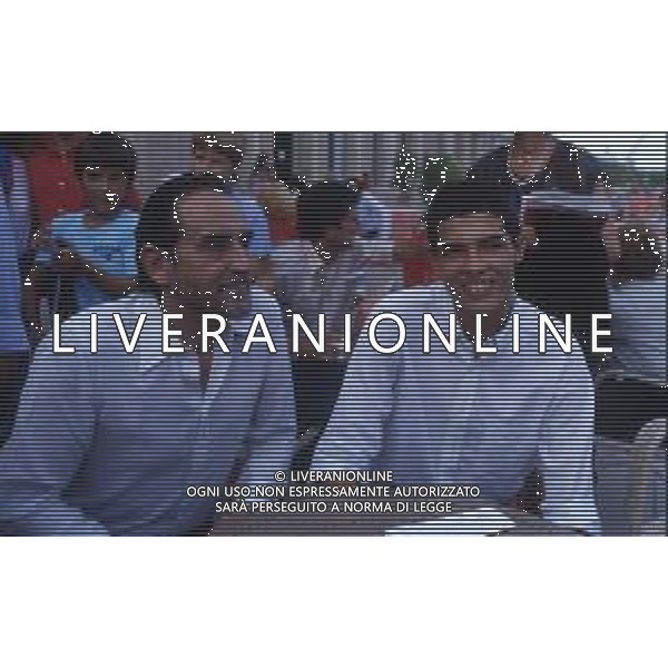 RETROSPETTIVA ALESSANDRO GASSMANN ATTORE NELLA FOTO ALESSANDRO GASSMANN A VENEZIA NELL\'ANNO 1982 CON IL PADRE VITTORIO GASSMAN AG ALDO LIVERANI SAS