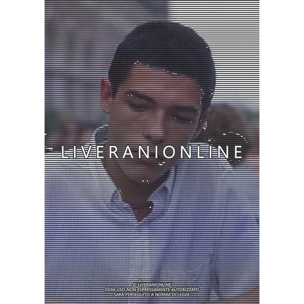 RETROSPETTIVA ALESSANDRO GASSMANN ATTORE NELLA FOTO ALESSANDRO GASSMANN A VENEZIA NELL\'ANNO 1982 AG ALDO LIVERANI SAS