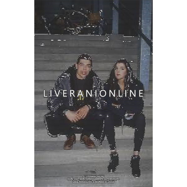 RETROSPETTIVA ALESSANDRO GASSMANN ATTORE NELLA FOTO ALESSANDRO GASSMANN NELL\'ANNO 1987 CON FRANCESCA D\'ALOJA AG ALDO LIVERANI SAS 